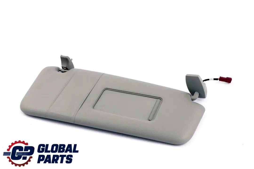 BMW E60 E61 LCI Parasole Specchio Illuminato Destra Himmelgrau Grigio - SKU 7066650 - Numero di parte 7066650
