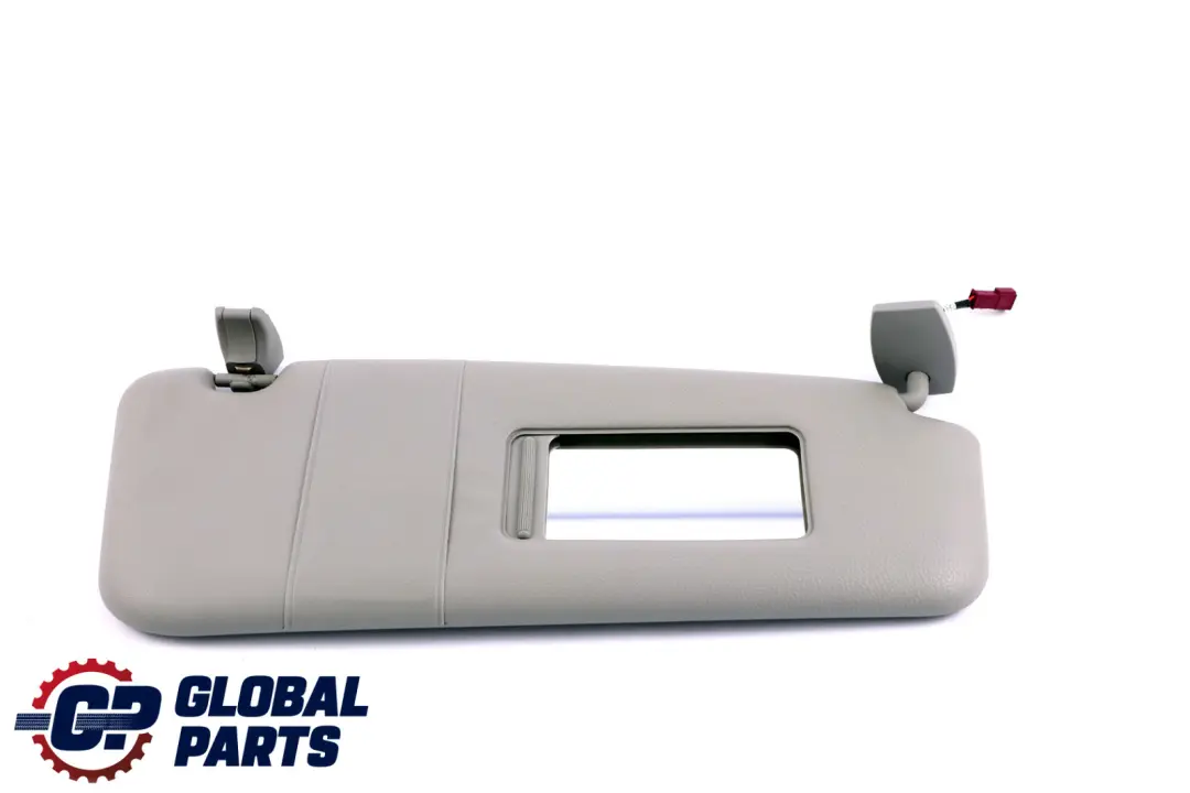 BMW E60 E61 LCI Parasole Specchio Illuminato Destra Himmelgrau Grigio - SKU 7066650 - Numero di parte 7066650