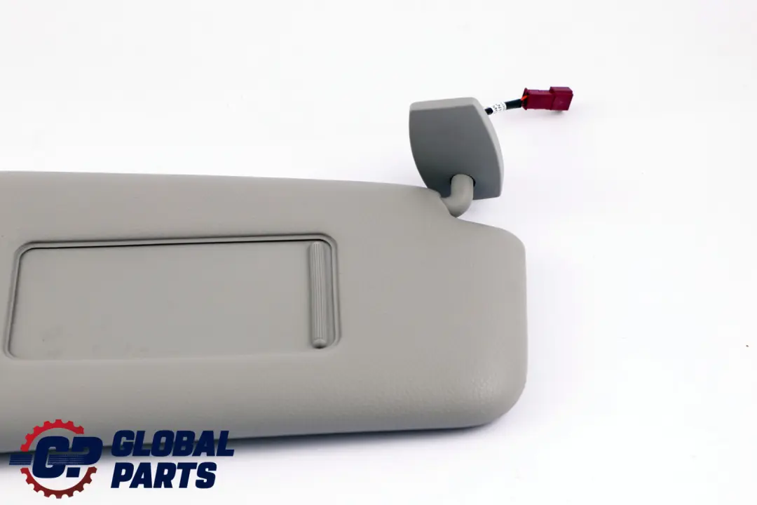 BMW 5 er E60 E61 LCi Sonnenblende Spiegel beleuchtet rechts HIMMELGRAU GRAU - SKU 7066650 - Teilenummer 7066650