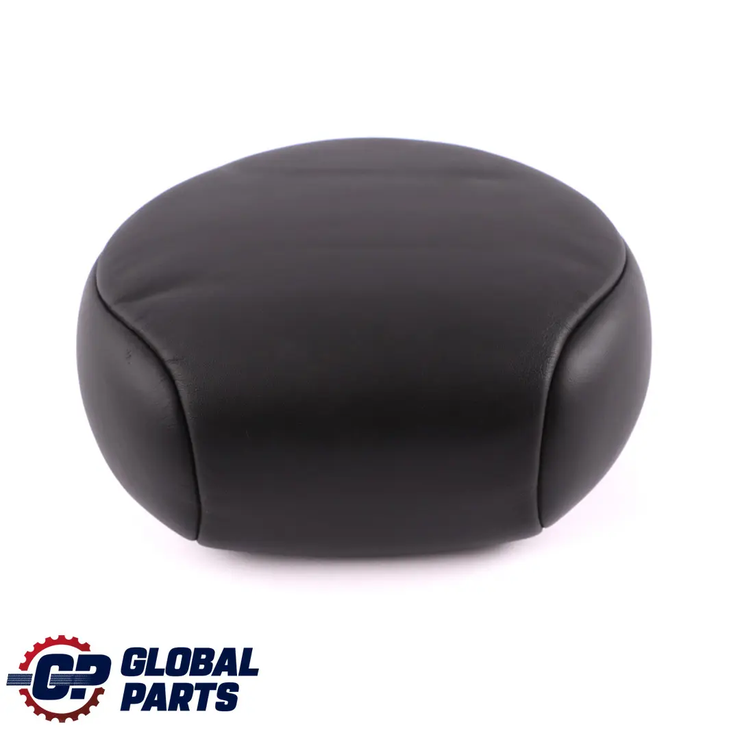 Leather Headrest Panther Black to Mini Cooper R50 R53 Rear Seat with Part number 7136432 Mini Cooper R50 R53 Rear Seat Leather Headrest Panther Black - SKU 7066735 - Part number 7136432