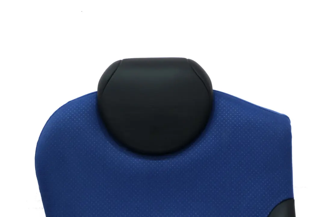 Back Seat Right O/S Cloth Backrest Satellite Lapis Blue to BMW Mini R53 Rear with Part number 7066762 BMW Mini R53 Rear Back Seat Right O/S Cloth Backrest Satellite Lapis Blue - SKU 7066762 - Part number 7066762