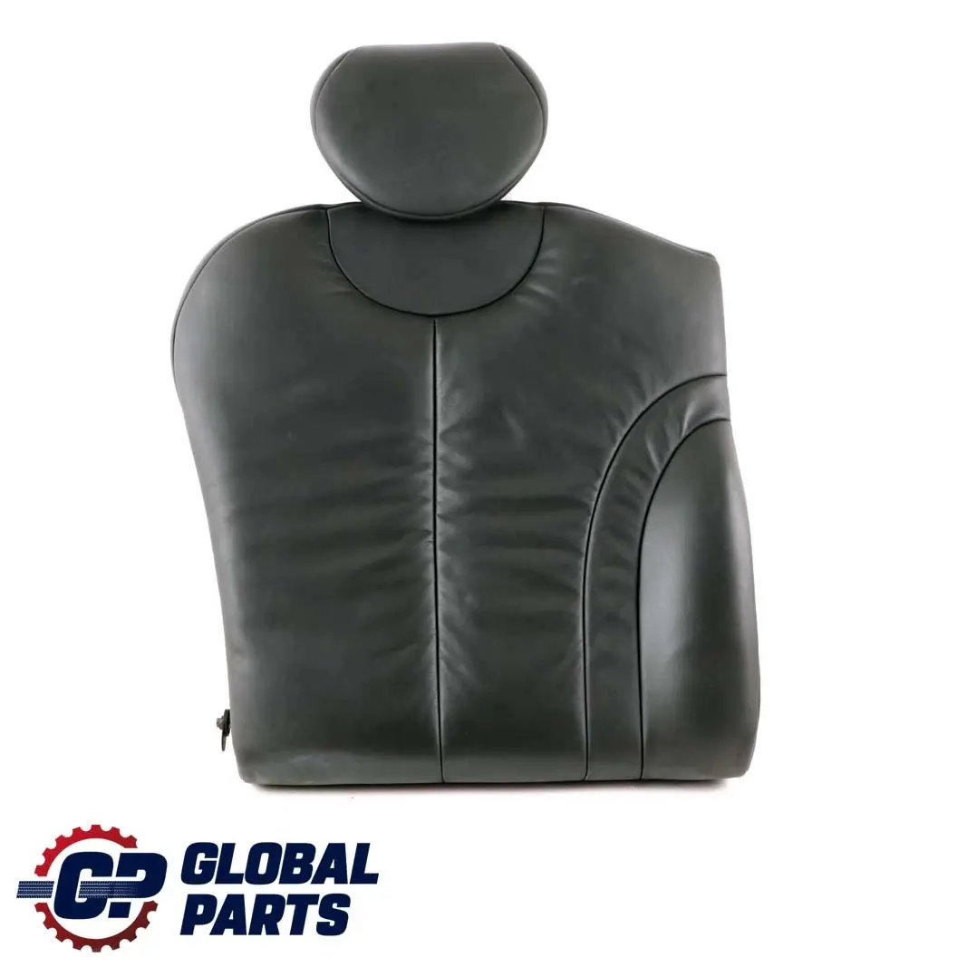 BMW Mini R53 Cooper S Rear Seat Right O/S Backrest Leather Gravity Black