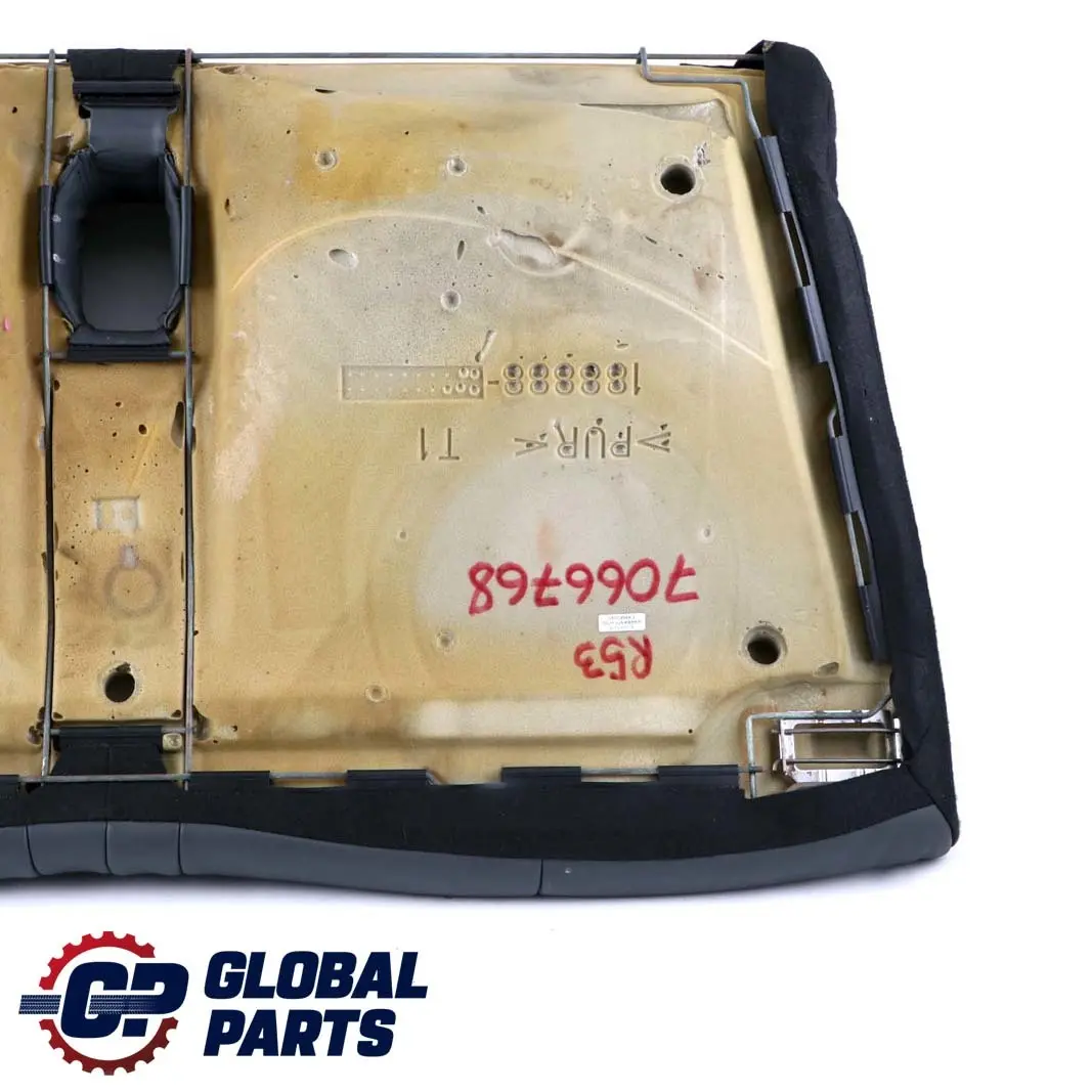 Rücksitzbank Sofa Bezug Sitz Leder Schwarz für BMW Mini Cooper S R53 mit Teilenummer 7066768 BMW Mini Cooper S R53 Rücksitzbank Sofa Bezug Sitz Leder Schwarz - SKU 7066768 - Teilenummer 7066768