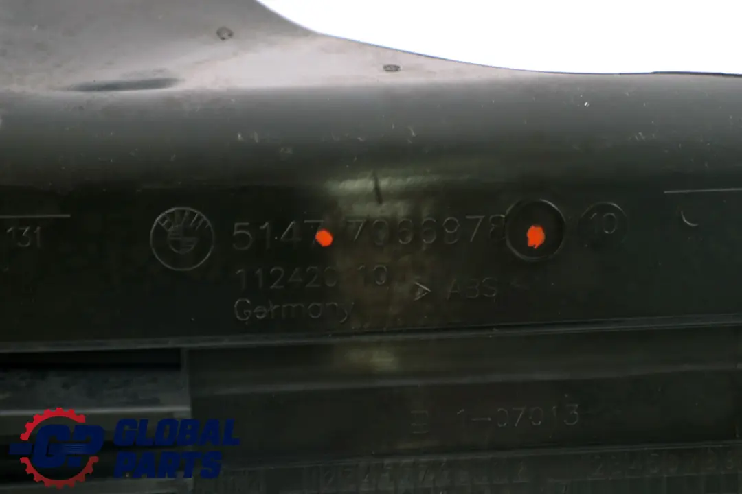 BMW 1 er E87 E87N Abdeckleiste Einstieg Hinten Rechts Schwarz Black - SKU 7066978 - Teilenummer 7121164