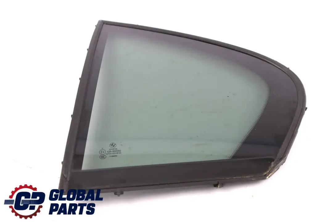 Side Window Fixed Left N/S Door AS3 to BMW E60 Rear with Part number 7067061 BMW E60 Rear Side Window Fixed Left N/S Door AS3 - SKU 7067061 - Part number 7067061