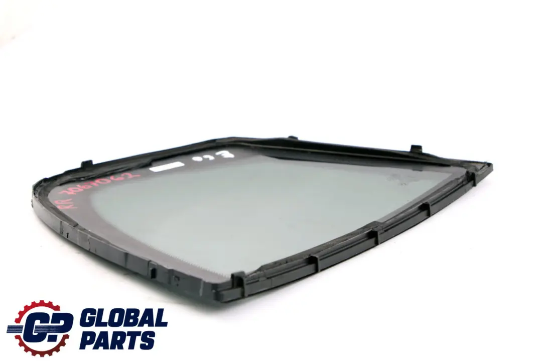 BMW E60 Ventana fija vidrio tintado verde puerta trasera derecha AS3 - SKU 7067062 - Número de pieza 7067062
