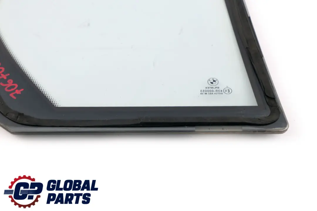 BMW E60 Puerta Fija Doble ventana Lateral Cristal Trasero Izquierdo Verde AS2 - SKU 7067065 - Número de pieza 7067065