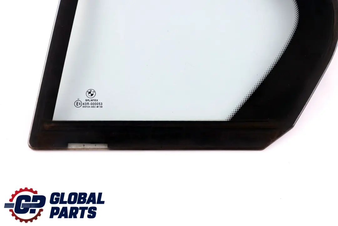 Door Fixed Side Window Double Glass Green Rear Left N/S AS2 to BMW 5 Series E60 with Part number 7067065 BMW 5 Series E60 Door Fixed Side Window Double Glass Green Rear Left N/S AS2 - SKU 7067065 - Part number 7067065