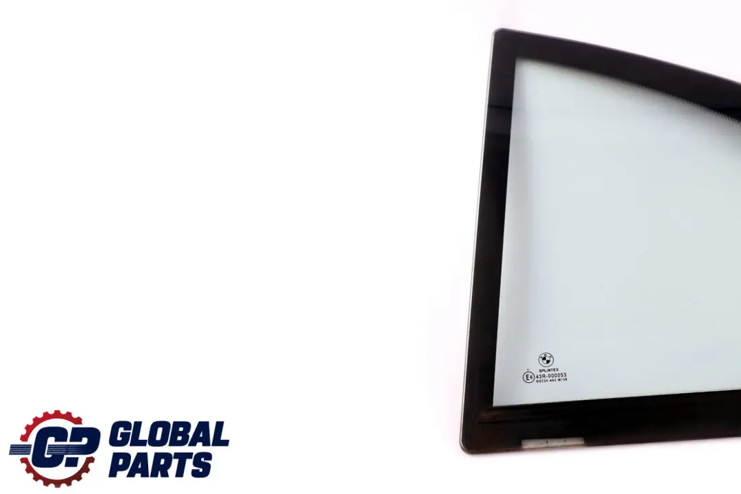 BMW E60 Puerta Fija Doble ventana Lateral Cristal Trasero Izquierdo Verde AS2 - SKU 7067065 - Número de pieza 7067065