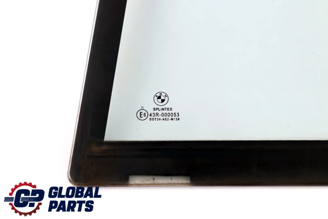 BMW E60 Doppio Finestrino Verde Stretto Portiera Posteriore SX AS2 - SKU 7067065 - Numero di parte 7067065