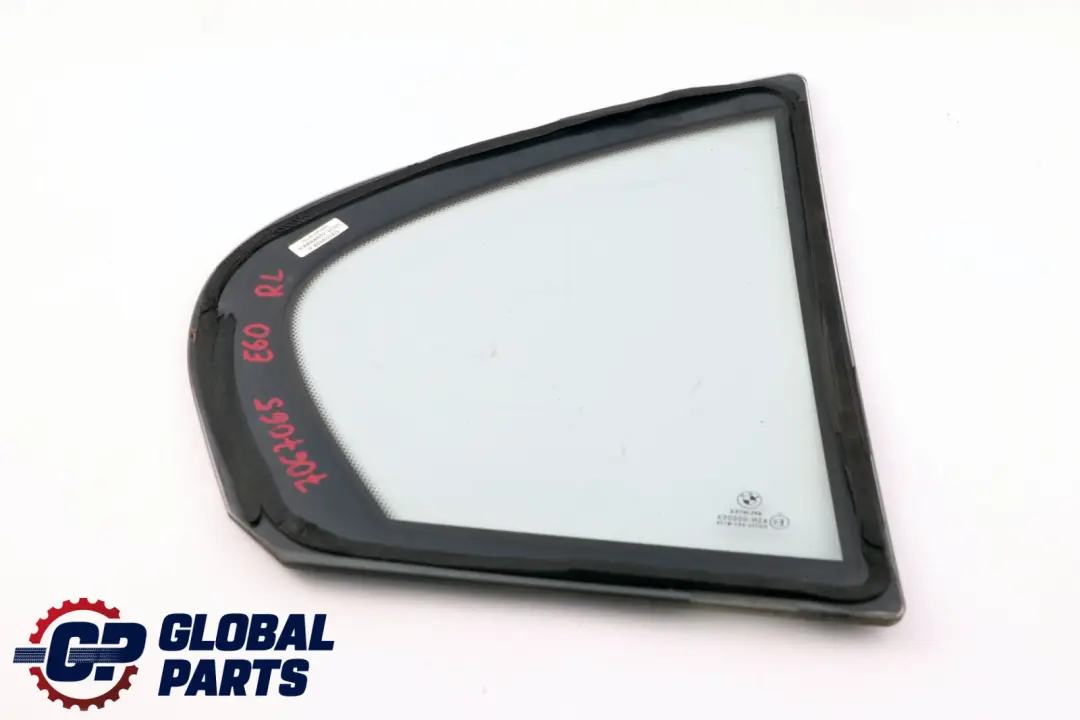 BMW E60 Doppio Finestrino Verde Stretto Portiera Posteriore SX AS2 - SKU 7067065 - Numero di parte 7067065