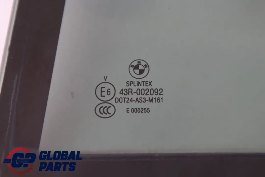 Kombii Tür Seitenscheibe Glas Grün Feststehend Hinten Links AS3 für BMW E61 mit Teilenummer 7067093 BMW E61 Kombii Tür Seitenscheibe Glas Grün Feststehend Hinten Links AS3 - SKU 7067093 - Teilenummer 7067093