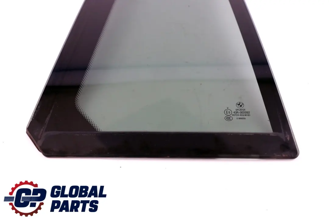 BMW 5 Series E61 E61N LCI Side Fixed Window Glass Green Door Rear Right O/S AS3 - SKU 7067094 - Part number 7067094