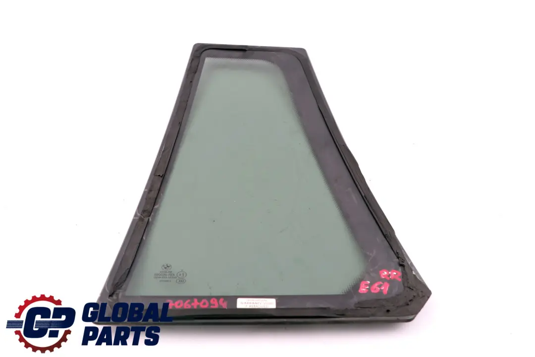 BMW E61 E61N LCI Vetro Fisso Laterale Porta Verde Posteriore Destra AS3 - SKU 7067094 - Numero di parte 7067094