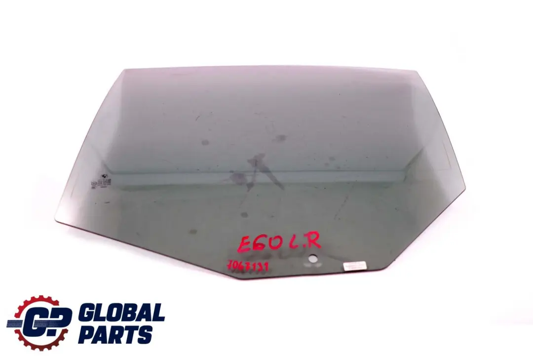 BMW E60 Side Window Green Glass Door Rear Left N/S AS3 - SKU 7067131 - Part number 7067131