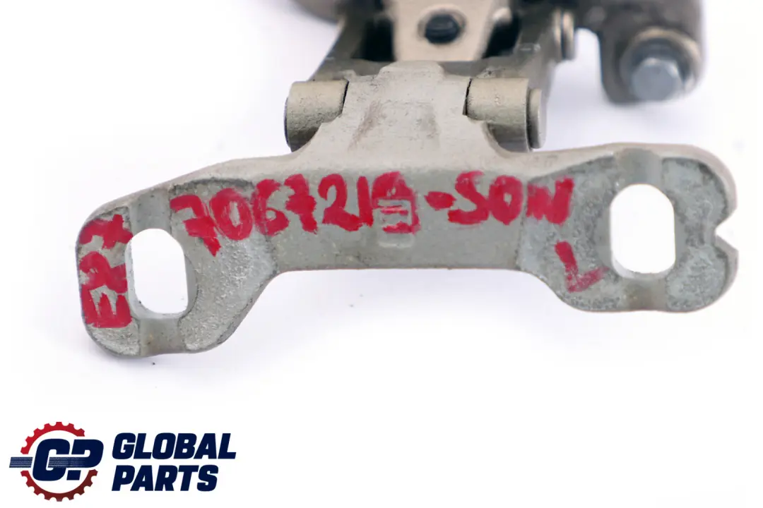 Left Trunk Lid Hinge Tailgate N/S Sonora Metallic to BMW 1 Series E81 E87 E87N LCI with Part number 7067219 BMW 1 Series E81 E87 E87N LCI Left Trunk Lid Hinge Tailgate N/S Sonora Metallic - SKU 7067219-SON - Part number 7067219