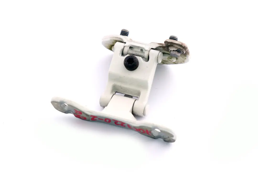 Right Trunk Lid Hinge Tailgate O/S White to BMW 1 Series E81 E87 E87N LCI with Part number 7067220 BMW 1 Series E81 E87 E87N LCI Right Trunk Lid Hinge Tailgate O/S White - SKU 7067220-2 - Part number 7067220