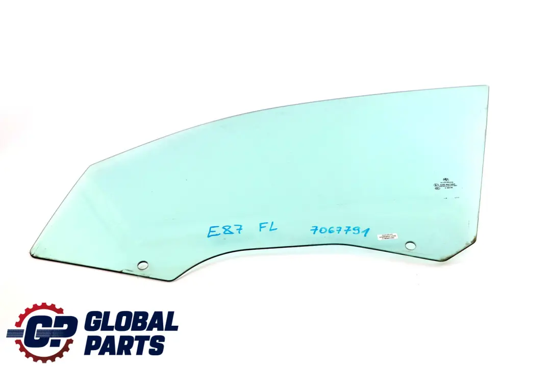 BMW 1 SERIES E87 E87N LCI N/S door window left glass front passenger side N/S - SKU 7067791 - Part number 51337067791