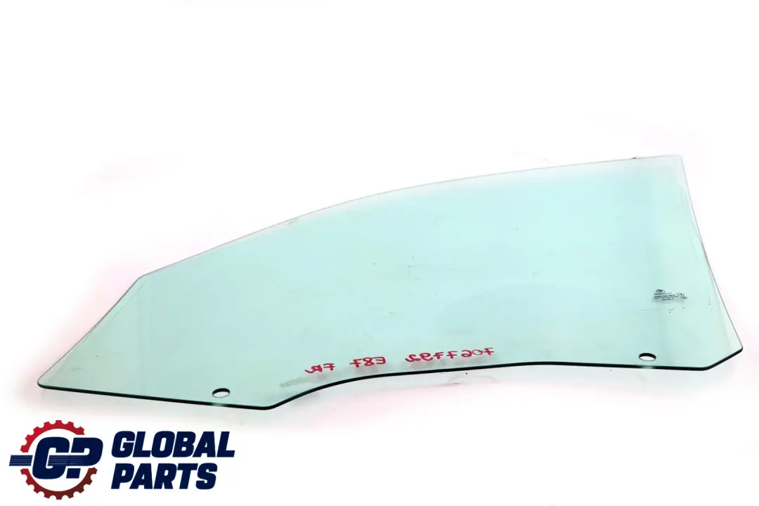 Front Right Driver's Side Door Window Glass O/S 5133 to BMW E87 with Part number 51337067792 BMW E87 Front Right Driver's Side Door Window Glass O/S 5133 - SKU 7067792 - Part number 51337067792
