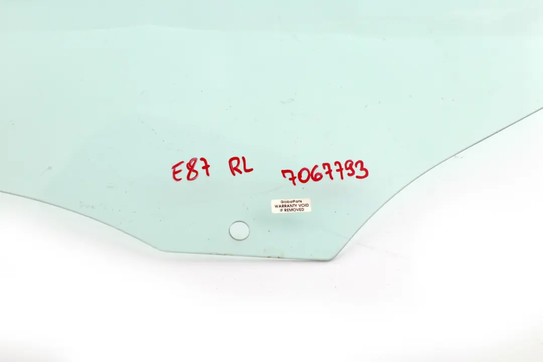 Door Window BMW E87 E87N LCI Left N/S Glass Rear Passenger Side to with Part number 7067793 Door Window BMW E87 E87N LCI Left N/S Glass Rear Passenger Side - SKU 7067793 - Part number 7067793