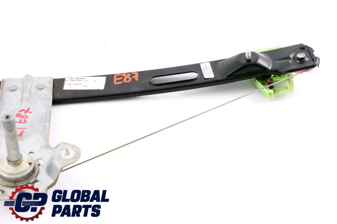 BMW 1 Series E87 Window Lifter Rear Left N/S Door - SKU 7067799 - Part number 51347067799