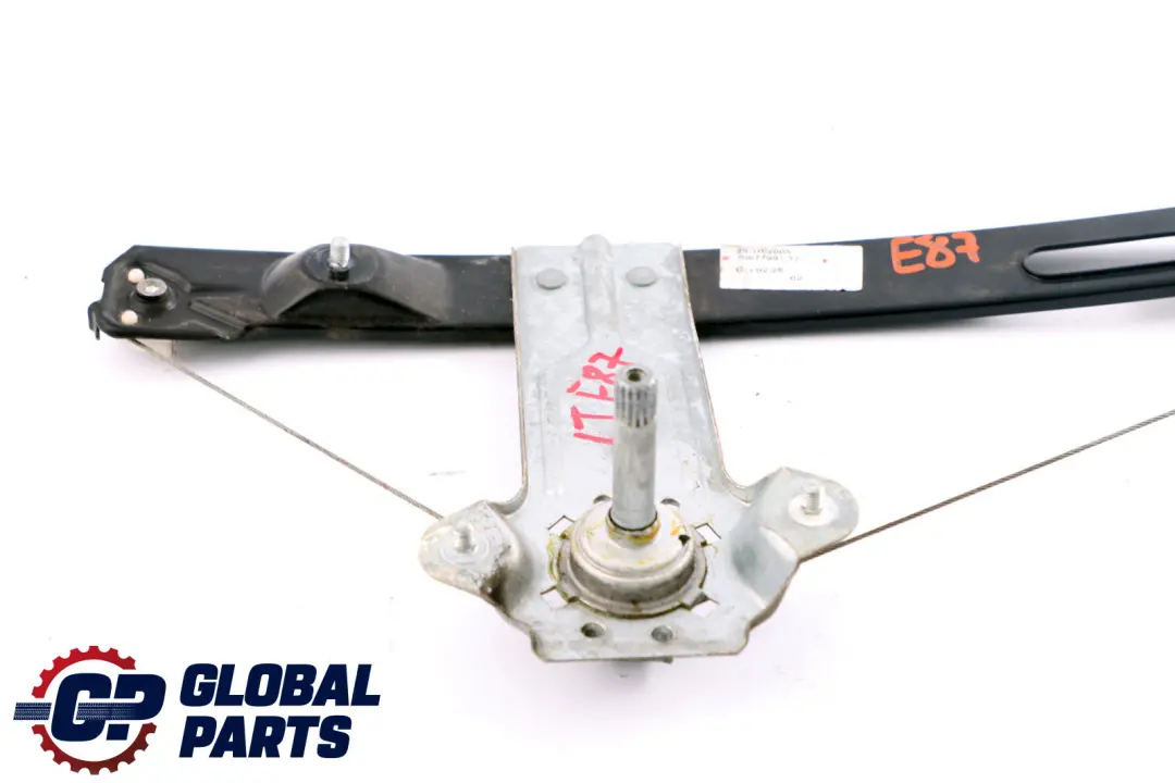 BMW 1 Series E87 Window Lifter Rear Left N/S Door - SKU 7067799 - Part number 51347067799