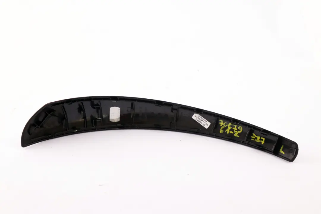 BMW 1 er E87 Türverkleidung Blende Türinnengriff links Gomeraschwarz schwarz - SKU 7067961-2 - Teilenummer 7067961