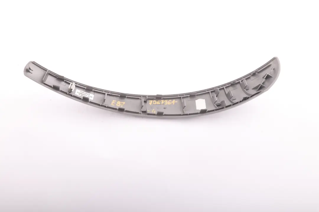 BMW 1 Series 4 E87 Trim Inner Door Handle Silver Titan 90 Left N/S - SKU 7067961-4 - Part number 7067961
