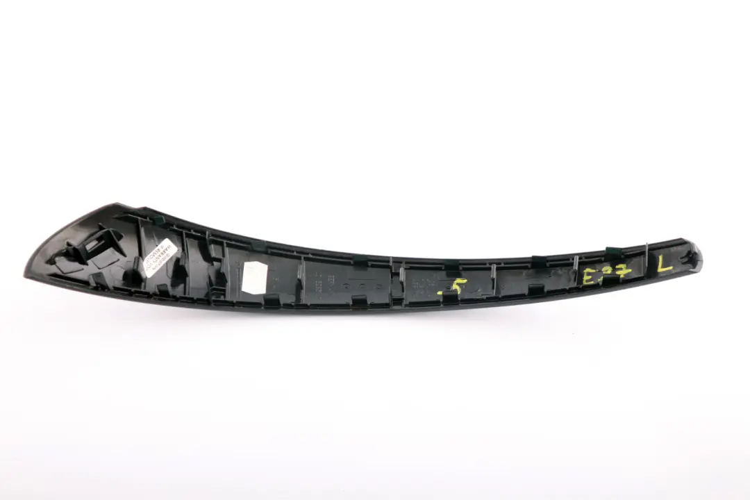 BMW 1 Series 5 E87 Trim Inner Door Handle Gomera Black Left N/S - SKU 7067961-5 - Part number 7067961