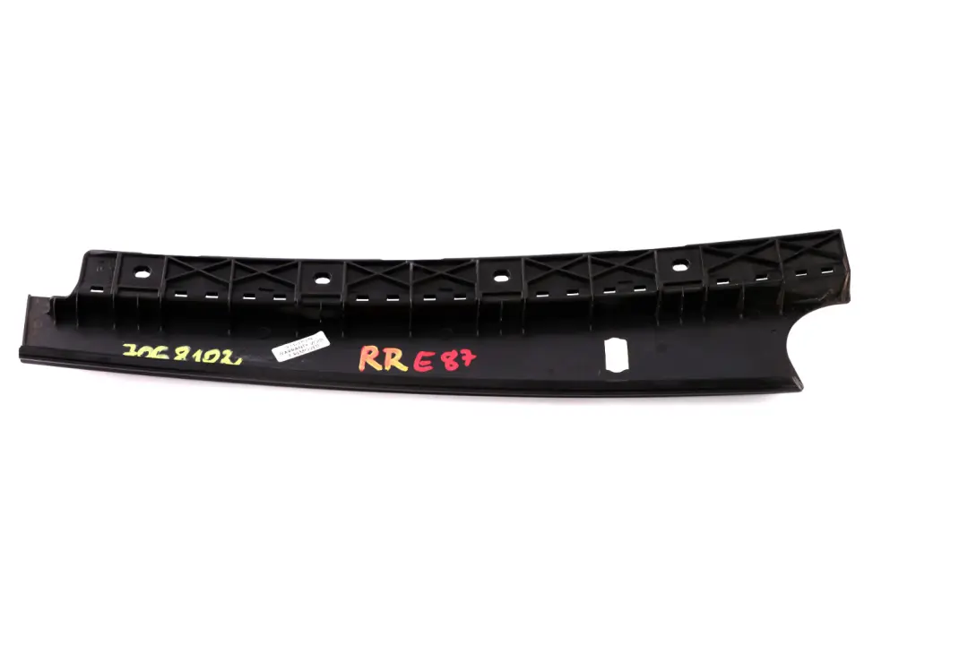 BMW E87 Copertura Colonna B Pilastro Porta Posteriore Striscia Nera - SKU 7068102 - Numero di parte 7068102