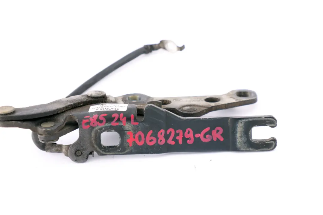 Front Letf N/S Engine Bonnet Hinge Grey 7016171 to BMW Z4 Series E85 E86 with Part number 7068279 BMW Z4 Series E85 E86 Front Letf N/S Engine Bonnet Hinge Grey 7016171 - SKU 7068279-GR - Part number 7068279