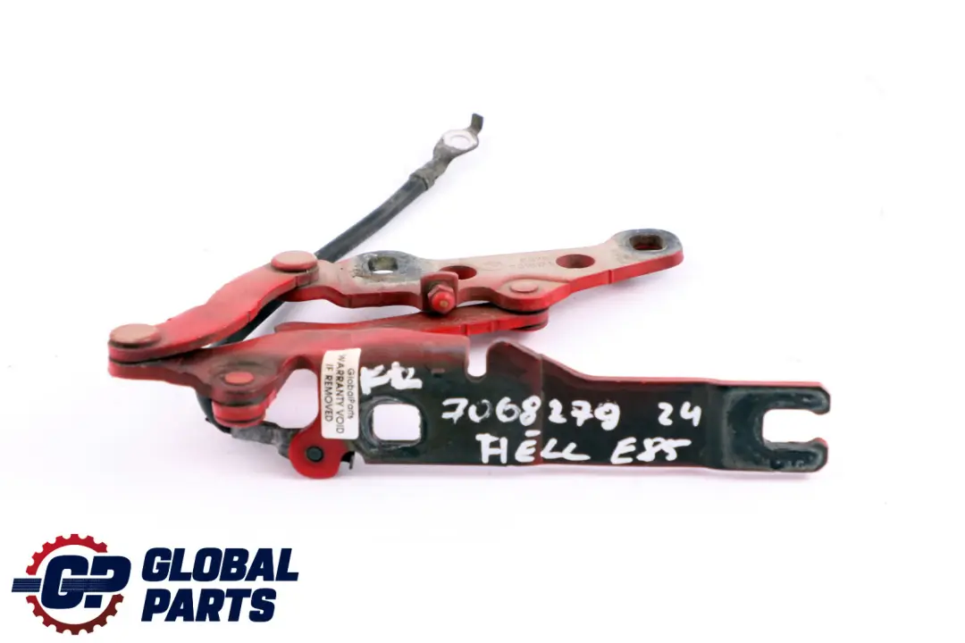 Scharnier Frontklappe Links Hellrot Metallic 7016171 für BMW Z4 er E85 E86 mit Teilenummer 7068279 BMW Z4 er E85 E86 Scharnier Frontklappe Links Hellrot Metallic 7016171 - SKU 7068279-HELL - Teilenummer 7068279