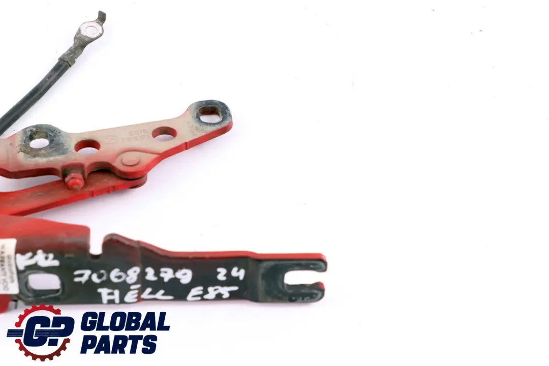 Scharnier Frontklappe Links Hellrot Metallic 7016171 für BMW Z4 er E85 E86 mit Teilenummer 7068279 BMW Z4 er E85 E86 Scharnier Frontklappe Links Hellrot Metallic 7016171 - SKU 7068279-HELL - Teilenummer 7068279