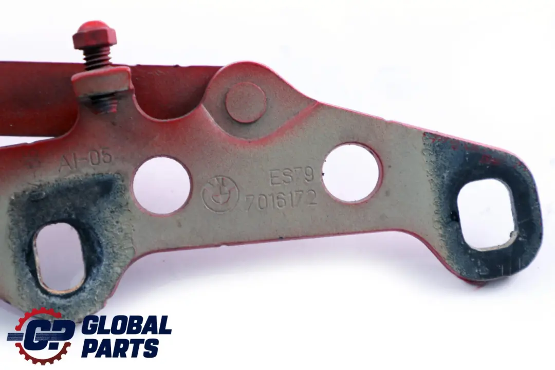 Front Right O/S Engine Bonnet Hinge Hellrot 7016172 to BMW Z4 Series E85 E86 with Part number 7068280 BMW Z4 Series E85 E86 Front Right O/S Engine Bonnet Hinge Hellrot 7016172 - SKU 7068280-HELL - Part number 7068280