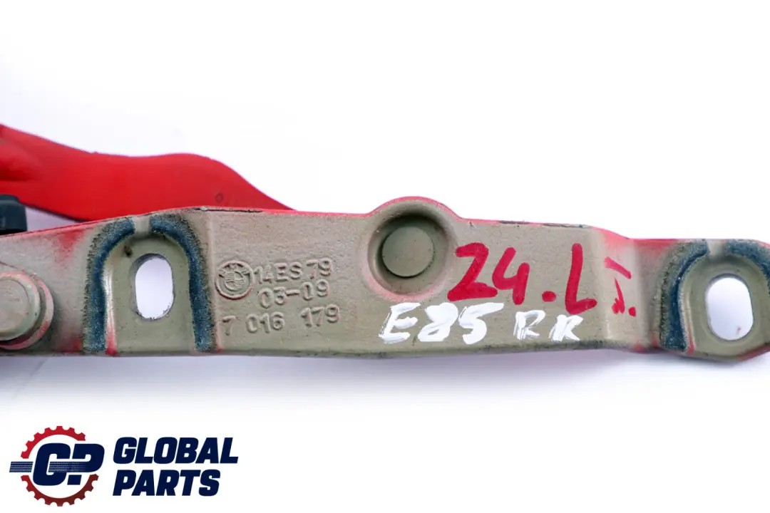 BMW Z4 er E85 Scharnier Heckklappe Links Hell Rot Hellrot - 314 7016179 - SKU 7068281-HELL - Teilenummer 7068281