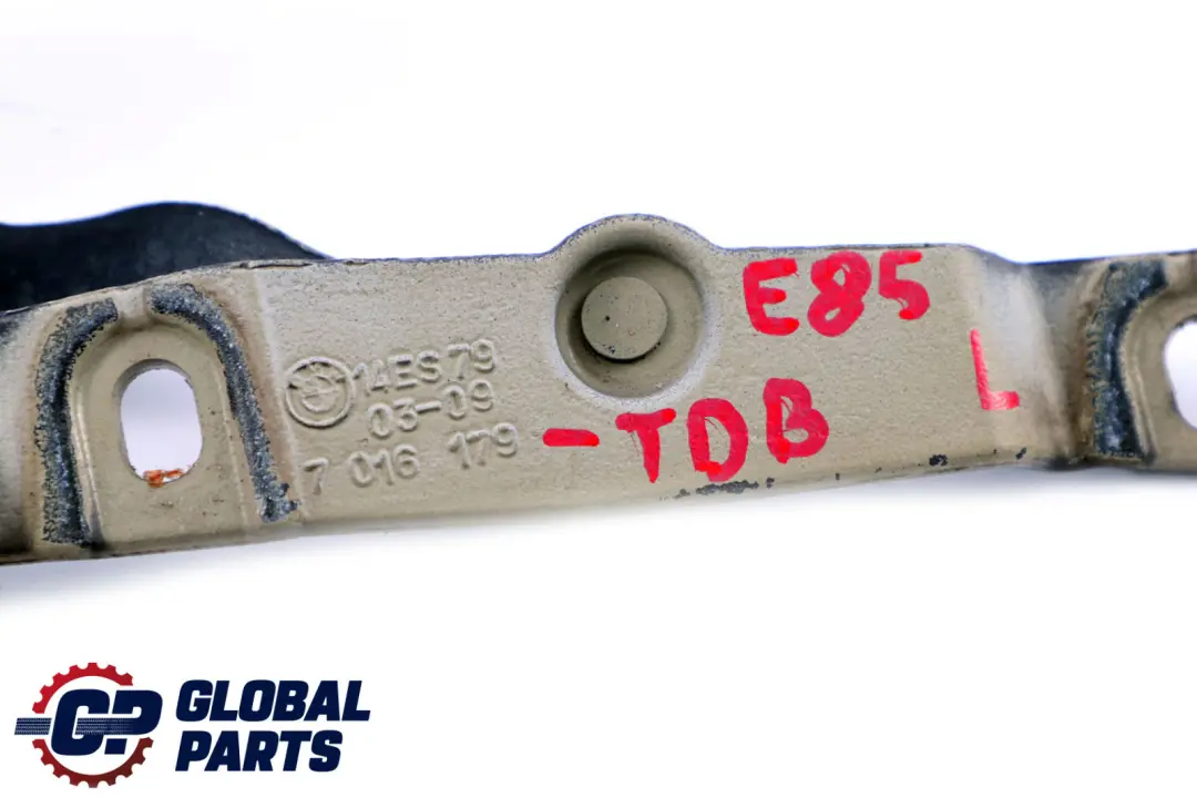 Scharnier Heckklappe Links Toledoblau Blau 482 Metallic 7016179 für BMW Z4 er E85 mit Teilenummer 7068281 BMW Z4 er E85 Scharnier Heckklappe Links Toledoblau Blau 482 Metallic 7016179 - SKU 7068281-TDB - Teilenummer 7068281