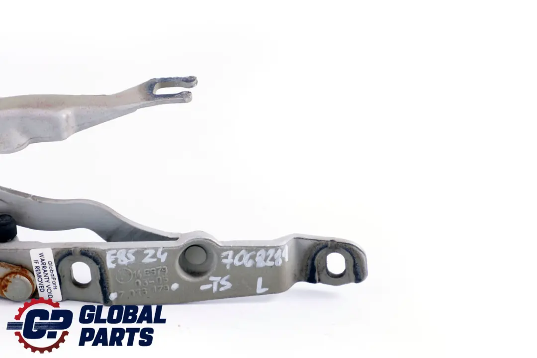 Zawias Klapy Bagażnika Lewy Tył Titansilber do BMW Z4 E85 o numerze 7068281 BMW Z4 E85 Zawias Klapy Bagażnika Lewy Tył Titansilber - SKU 7068281-TS - Numer Części 7068281