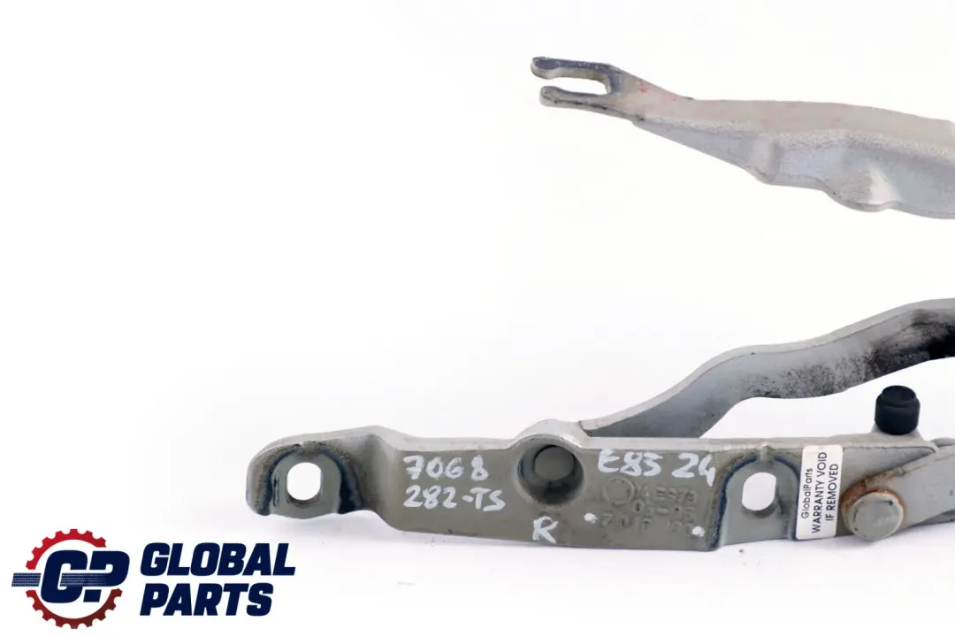 Boot Trunk Lid Hinge Right O/S Titansilber 354 7016180 to BMW Z4 Series E85 Rear with Part number 7068282 BMW Z4 Series E85 Rear Boot Trunk Lid Hinge Right O/S Titansilber 354 7016180 - SKU 7068282-TS - Part number 7068282
