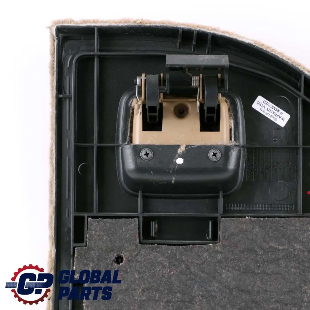 BMW 3 Series E91 Touring Rear Left N/S Trunk Carpet Flap Boot Beige - SKU 7068881-1 - Part number 7068881