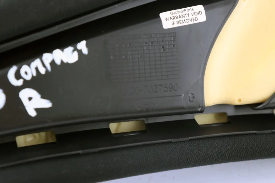 Seitenteil Rechts Anthrazit für BMW 3 er E46 Compact mit Teilenummer 7069032 BMW 3 er E46 Compact Seitenteil Rechts Anthrazit - SKU 7069032 - Teilenummer 7069032