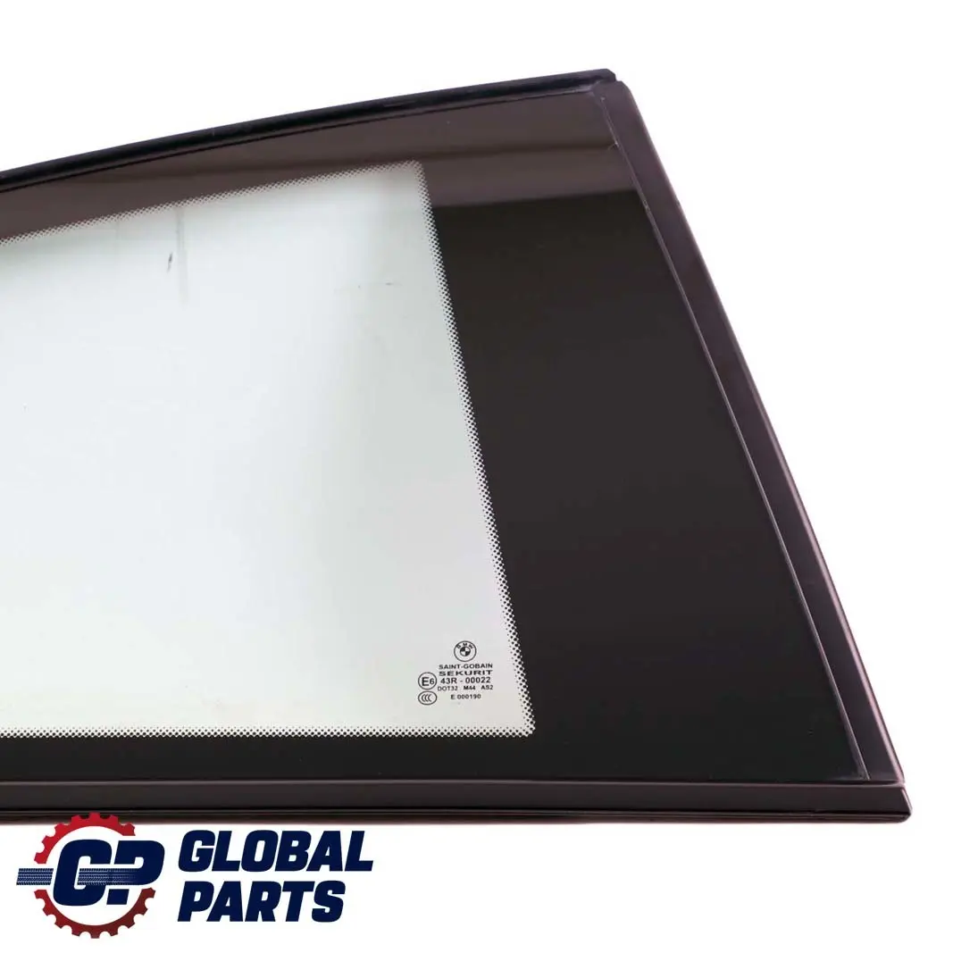BMW E63 Rear Right Door O/S Side Window Glass Green AS2 - SKU 7069222-1 - Part number 7069222