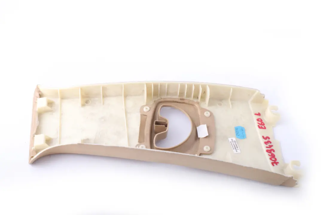 Top Left B-column Trim Cover Panel Beige N/S to BMW 5 Series E60 E61 with Part number 7069435 BMW 5 Series E60 E61 Top Left B-column Trim Cover Panel Beige N/S - SKU 7069435 - Part number 7069435