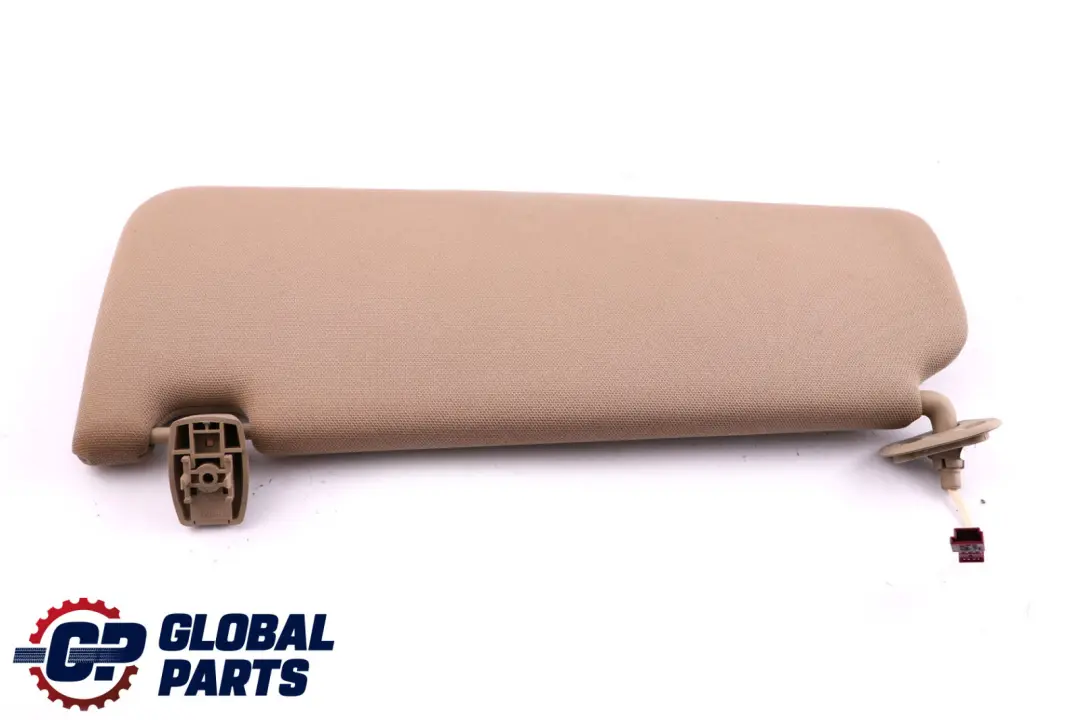 BMW 5 Series 2 E60 E61 Right O/S Illuminated Sun Visor Mirror Beige - SKU 7069754-2 - Part number 7069754