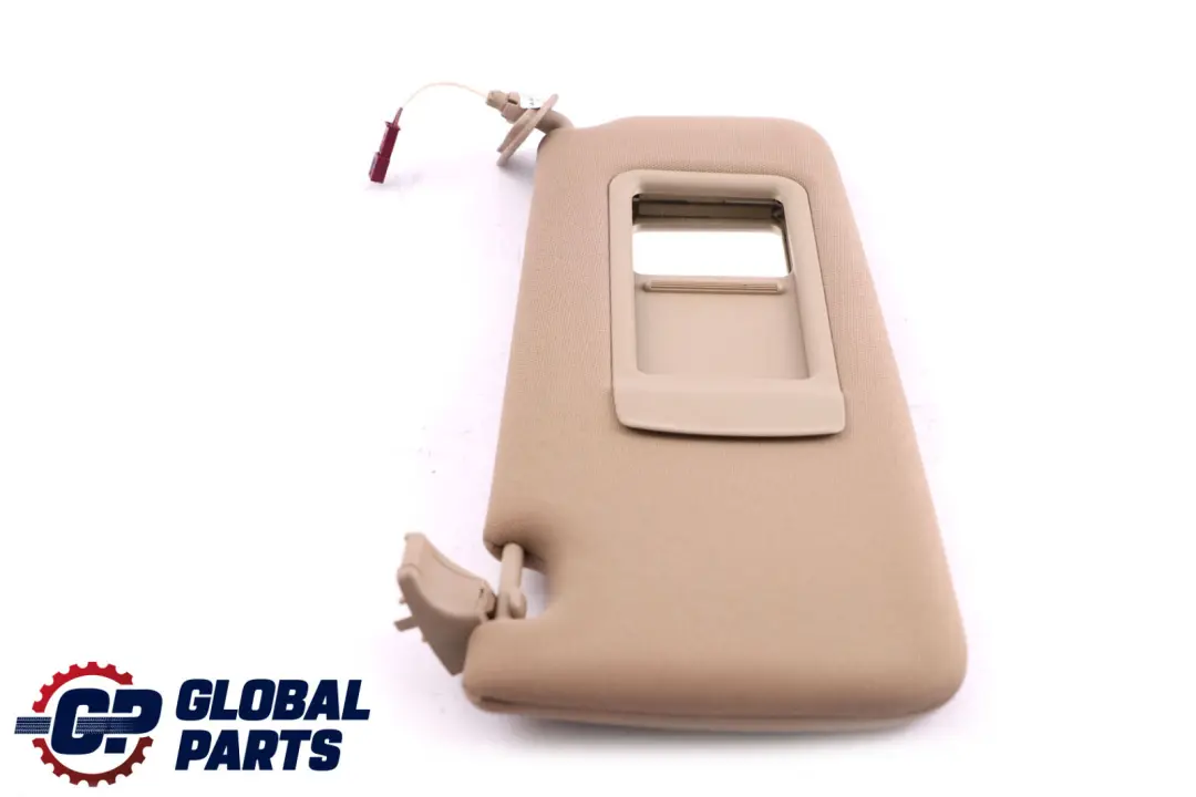 BMW 5 Series 2 E60 E61 Right O/S Illuminated Sun Visor Mirror Beige - SKU 7069754-2 - Part number 7069754