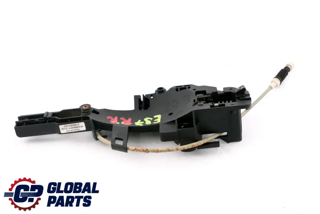 Asidero de puerta trasero derecho exterior para BMW Serie 1 2 E87 con número de pieza 7069759 BMW Serie 1 2 E87 Asidero de puerta trasero derecho exterior - SKU 7069759-2 - Número de pieza 7069759