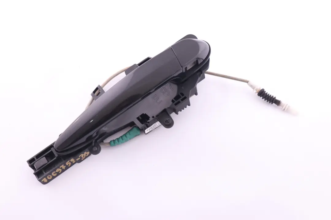 Complete Rear Left Grab Handle N/S Black Sapphire to BMW 1 Series 2 E87 with Part number 7069759 BMW 1 Series 2 E87 Complete Rear Left Grab Handle N/S Black Sapphire - SKU 7069759-BS2 - Part number 7069759