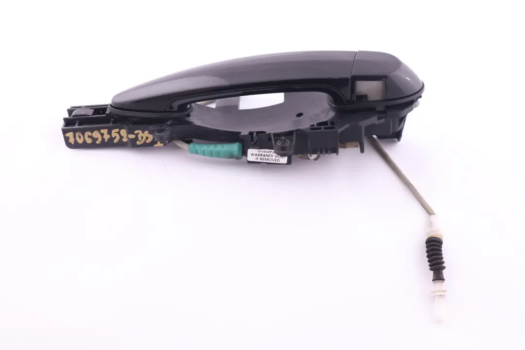 Asidero Trasero Izquierdo Completo Zafiro Negro para BMW E87 con número de pieza 7069759 BMW E87 Asidero Trasero Izquierdo Completo Zafiro Negro - SKU 7069759-BS2 - Número de pieza 7069759