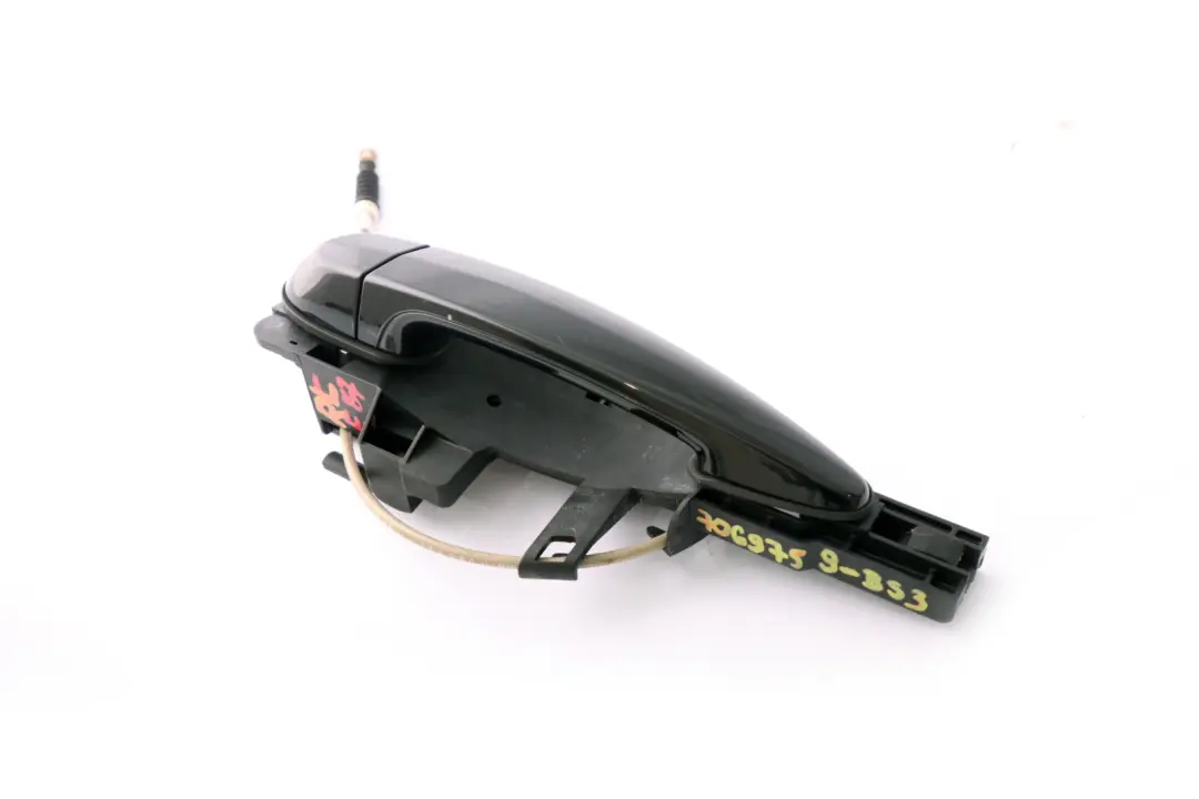 BMW E87 Asidero Trasero Izquierdo Completo Negro Zafiro Metalico - SKU 7069759-BS3 - Número de pieza 7069759