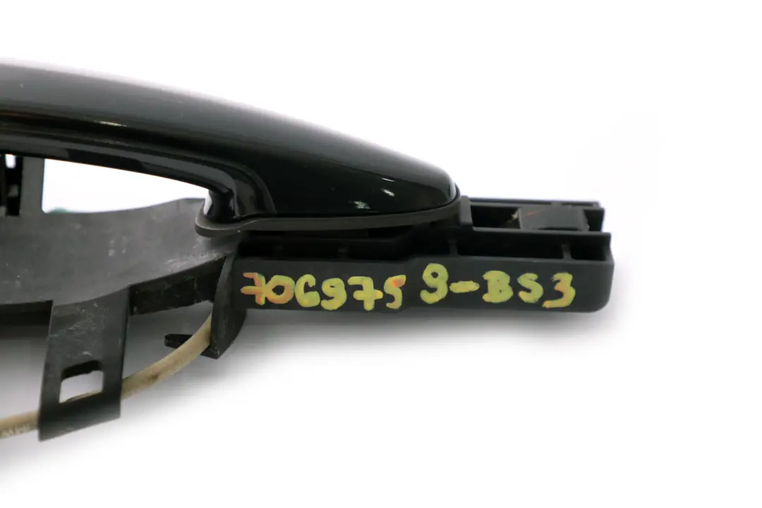 BMW 1 Series 3 E87 Complete Rear Left Grab Handle N/S Black Sapphire Metallic - SKU 7069759-BS3 - Part number 7069759