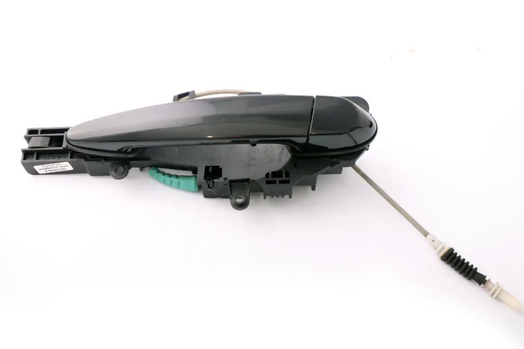 BMW 1 Series 3 E87 Complete Rear Left Grab Handle N/S Black Sapphire Metallic - SKU 7069759-BS3 - Part number 7069759